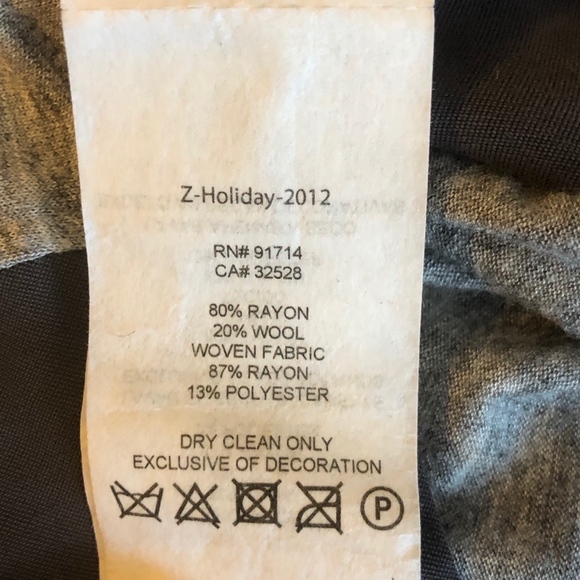 A|X Armani Exchange Gray Tunic Top Shirt ((small)) - Picture 6 of 6